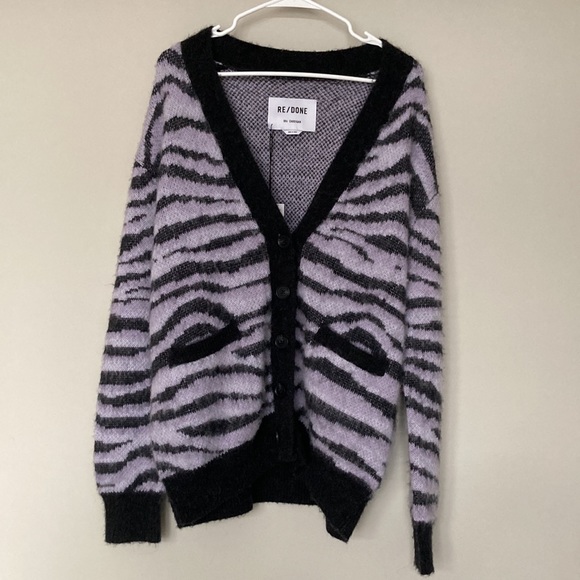 Re/Done 90s Oversized Cardigan - Picture 7 of 12